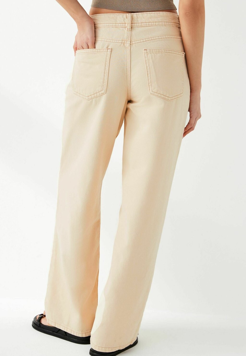 Джинсы свободного кроя Baggy Wide Leg Petite Next, бело-бежевый
Джинсы свободного кроя Baggy Wide Leg Petite Next, бело-бежевый