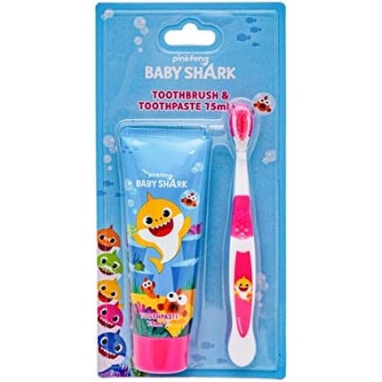 Зубная паста и щетка Baby Shark Babyshark
Зубная паста и щетка Baby Shark Babyshark