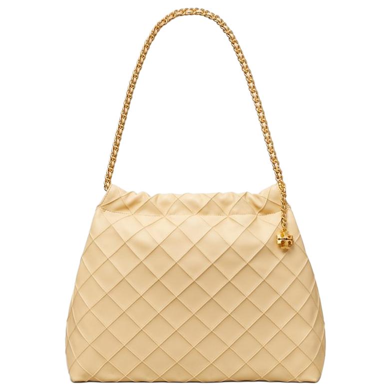 TORY BURCH Fleming Suede Shoulder Bag Women's Vanilla Soft Ice Cream
TORY BURCH Fleming Suede Shoulder Bag Women's Vanilla Soft Ice Cream