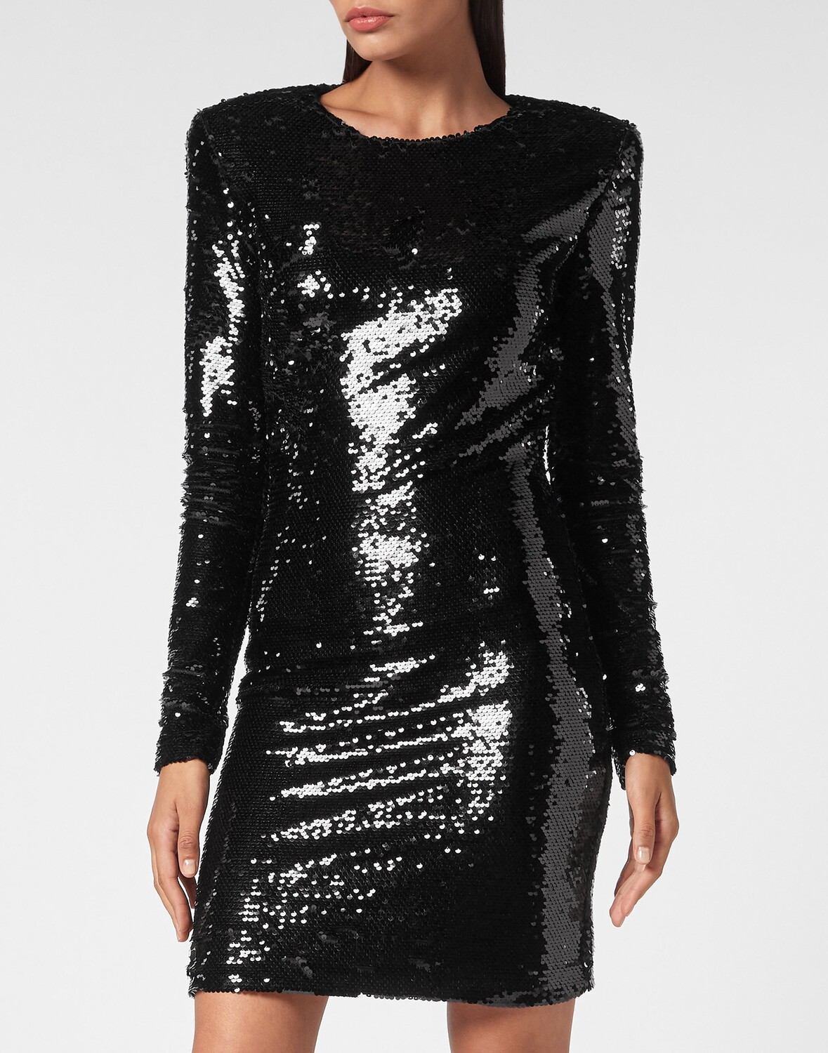 Мини-платье с кристаллами Philipp Plein, черный
Мини-платье с кристаллами Philipp Plein, черный