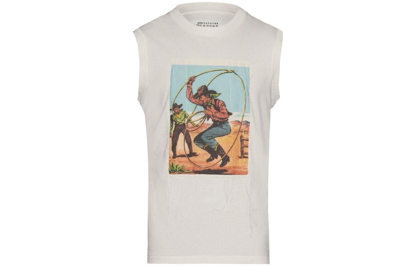 Майка унисекс белый Maison Margiela, белый
Майка унисекс белый Maison Margiela, белый