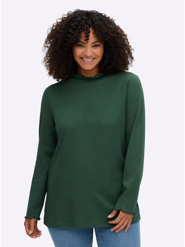 Sheego Водолазка цвета мха
Sheego Водолазка цвета мха