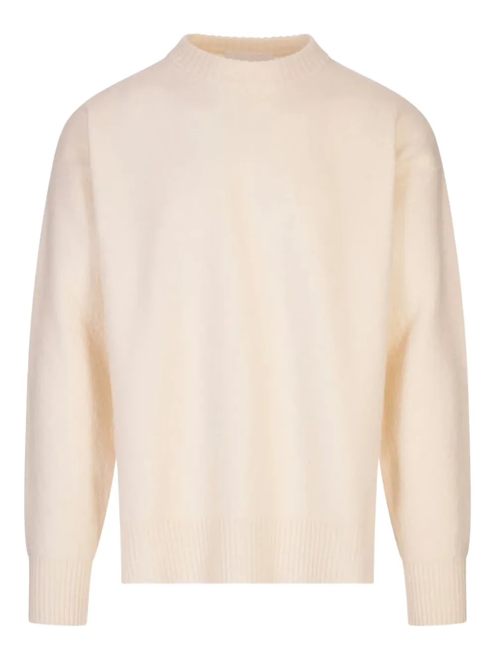 Шерстяной джемпер с круглым вырезом JIL SANDER, нейтральный
Шерстяной джемпер с круглым вырезом JIL SANDER, нейтральный