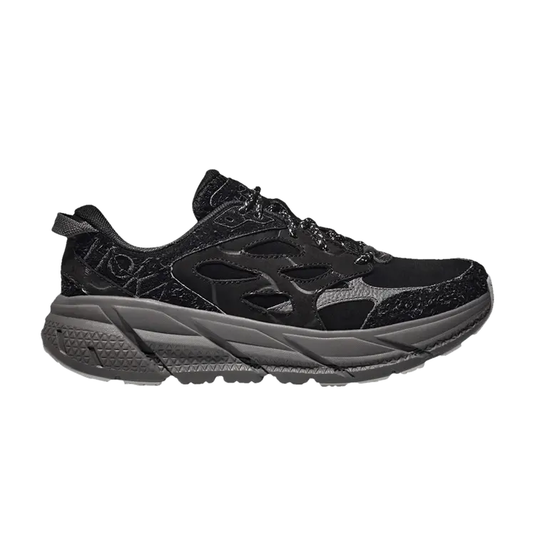 Кроссовки HOKA Clifton L Suede 'Elite Terrain System - Black Satellite Grey', черный
Кроссовки HOKA Clifton L Suede 'Elite Terrain System - Black Satellite Grey', черный