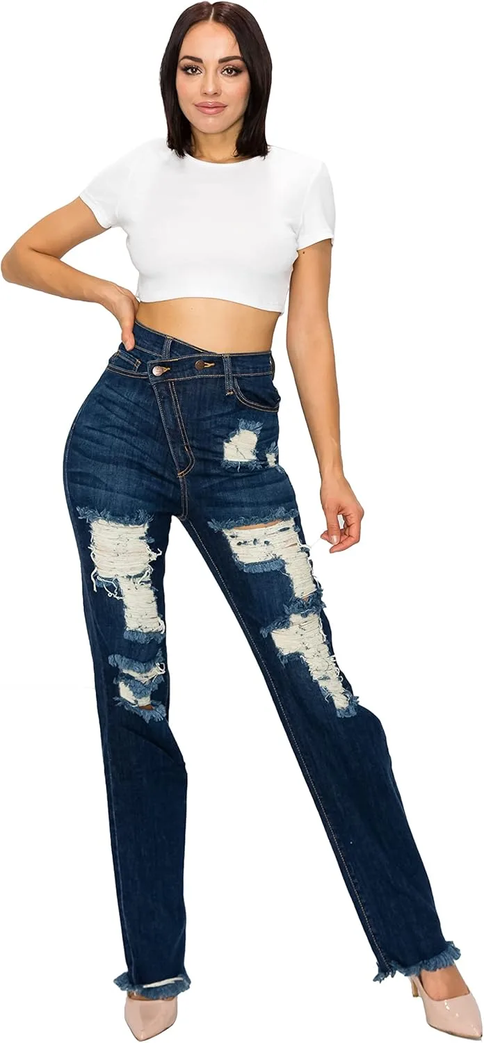 Джинсы Aphrodite Bootcut для женщин — супервысокая посадка, широкие клеш, растягивающиеся, потертые
Джинсы Aphrodite Bootcut для женщин — супервысокая посадка, широкие клеш, растягивающиеся, потертые