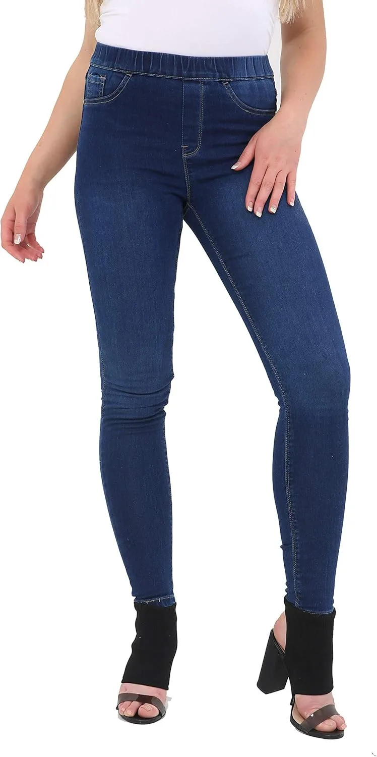 Женские джинсы-леггинсы Denim Stretchy Skinny с карманами Plus Sizes 4-24 Unknown
Женские джинсы-леггинсы Denim Stretchy Skinny с карманами Plus Sizes 4-24 Unknown