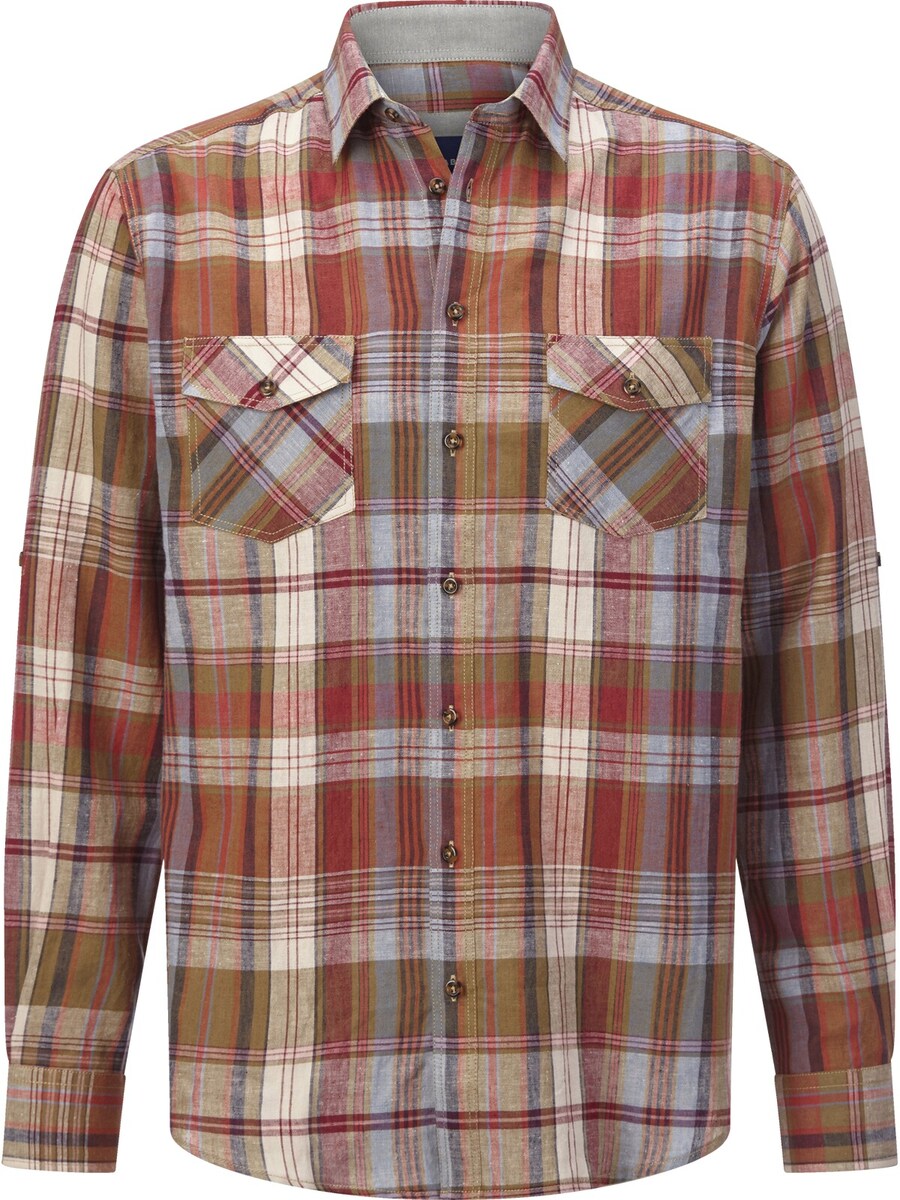 Клетчатая рубашка BABISTA Regular fit Button Up Shirt Delzilo, цвет green/red
Клетчатая рубашка BABISTA Regular fit Button Up Shirt Delzilo, цвет green/red