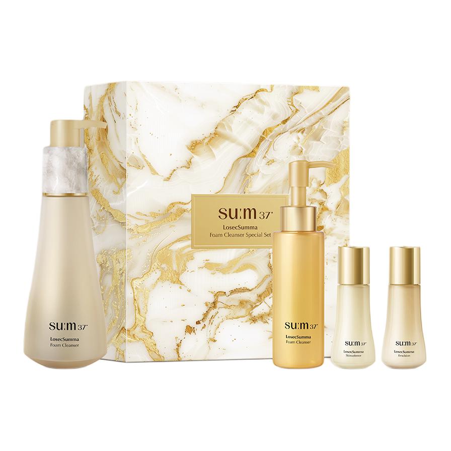 SU M37° Gilded Dawn Luxury Soft Foam Cleanser Skincare Sets Cleaning 2.0 набор из четырех предметов SU:M37°
SU M37° Gilded Dawn Luxury Soft Foam Cleanser Skincare Sets Cleaning 2.0 набор из четырех предметов SU:M37°