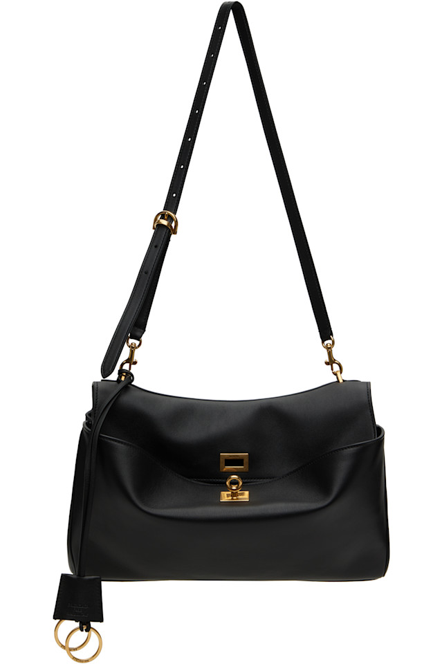 Кожаная сумка через плечо Rodeo Balenciaga, черный
Кожаная сумка через плечо Rodeo Balenciaga, черный