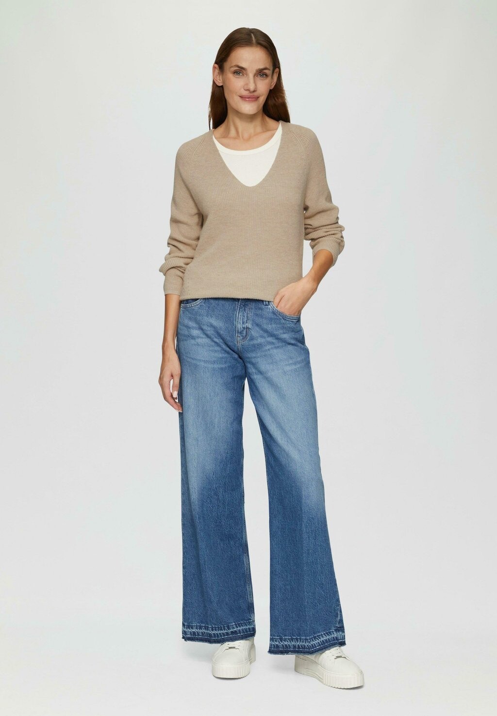 Джемпер MET V-HALS VAN EEN MIX s.Oliver, цвет Mottled Beige
Джемпер MET V-HALS VAN EEN MIX s.Oliver, цвет Mottled Beige