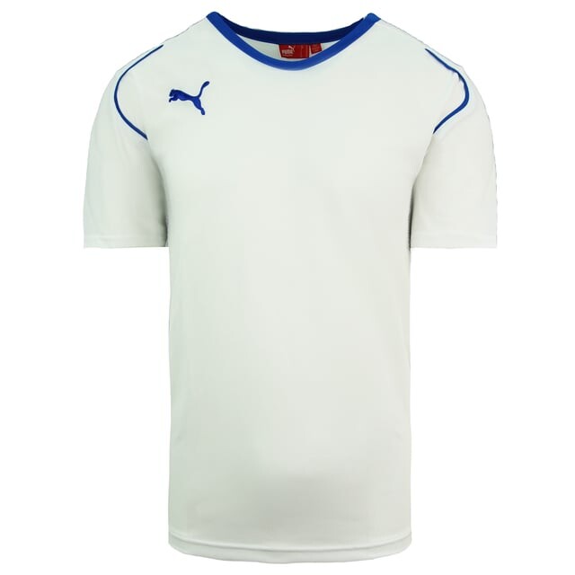 Мужская футбольная футболка V5 08 с короткими рукавами и круглым вырезом 700471 13 Puma, белый
Мужская футбольная футболка V5 08 с короткими рукавами и круглым вырезом 700471 13 Puma, белый