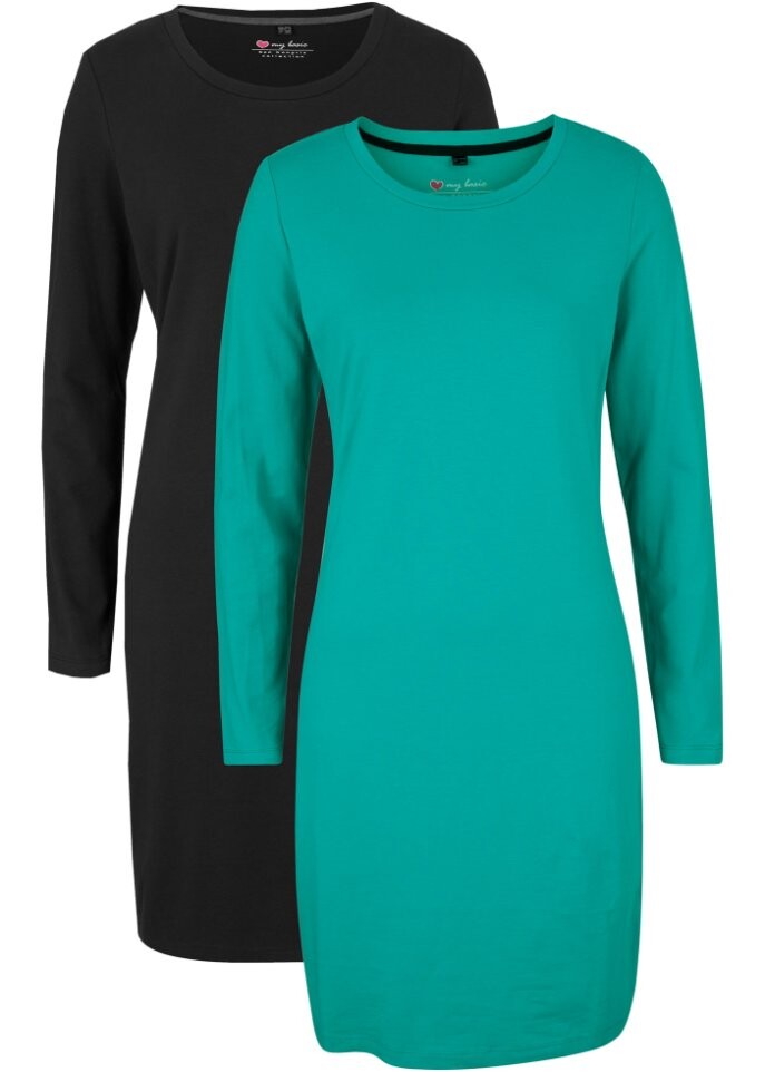 Платье из джерси (2 шт) Bpc Bonprix Collection, зеленый
Платье из джерси (2 шт) Bpc Bonprix Collection, зеленый