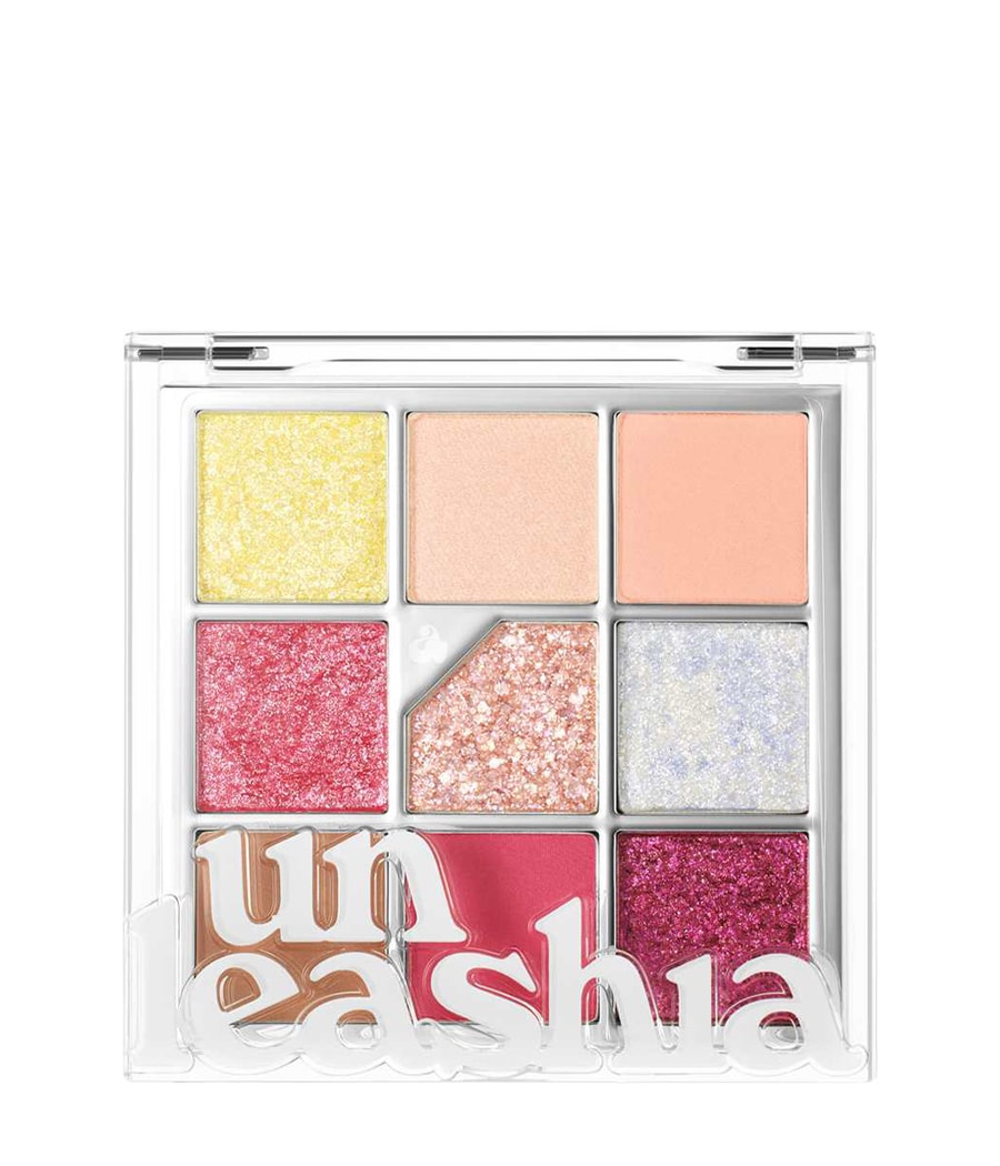 Палитра теней для век UNLEASHIA Glitter Glitterpedia Eye Palette, Nr. 7 - All of Peach Ade, 6.6g
Палитра теней для век UNLEASHIA Glitter Glitterpedia Eye Palette, Nr. 7 - All of Peach Ade, 6.6g
