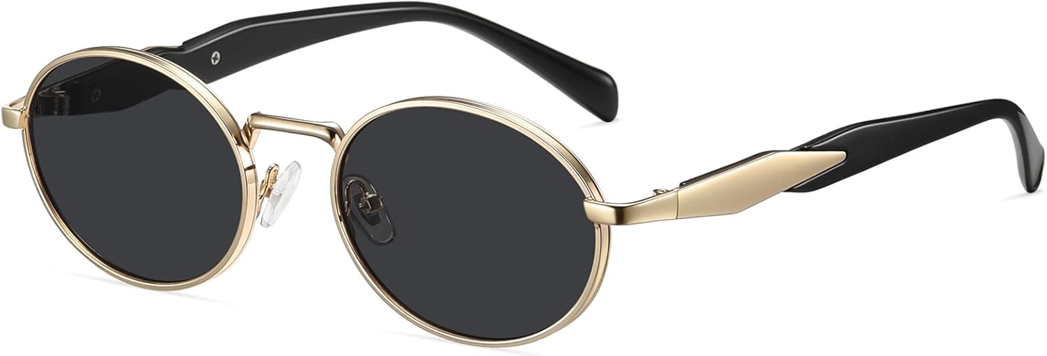 Солнцезащитные очки для женщин. Классические винтажные солнцезащитные очки в стиле ретро, овальные, модные очки 90-х годов, солнцезащитные очки с линзами UV400 CHAOSELF, Gary+black
Солнцезащитные очки для женщин. Классические винтажные солнцезащитные очки в стиле ретро, овальные, модные очки 90-х годов, солнцезащитные очки с линзами UV400 CHAOSELF, Gary+black