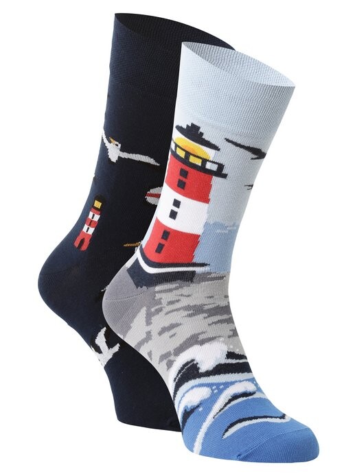 Носки с северным маяком Many Mornings, синий
Носки с северным маяком Many Mornings, синий