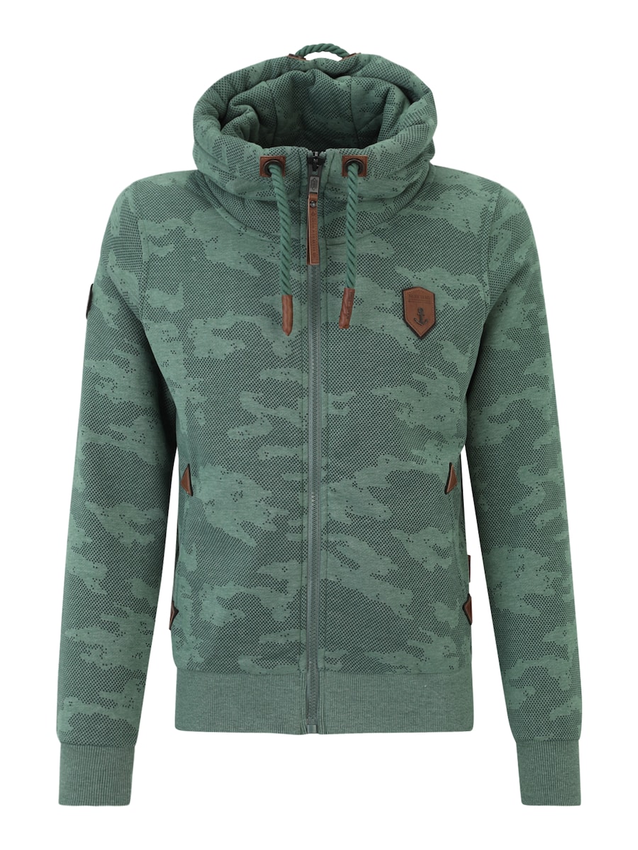 Толстовка с капюшоном на молнии naketano, пастельно-зеленый
Толстовка с капюшоном на молнии naketano, пастельно-зеленый