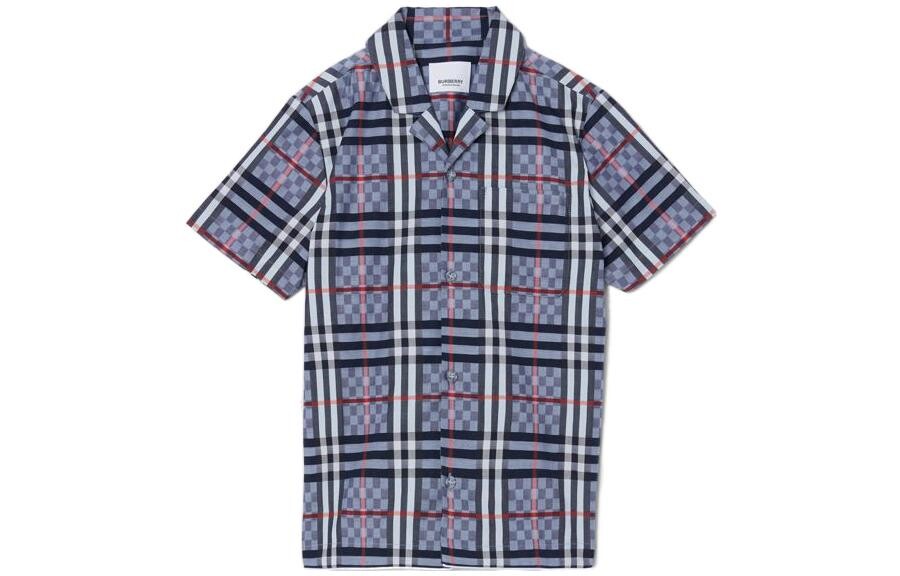 Рубашка детская Burberry в клетку, светло-голубой
Рубашка детская Burberry в клетку, светло-голубой