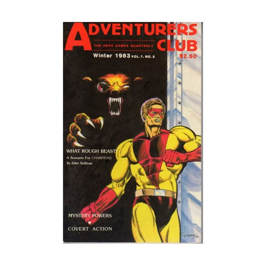 Журнал #2 "What Rough Beast! - Champions Scenario, Mystery Powers, Covert Action", Adventurer's Club Magazine
Журнал #2 "What Rough Beast! - Champions Scenario, Mystery Powers, Covert Action", Adventurer's Club Magazine