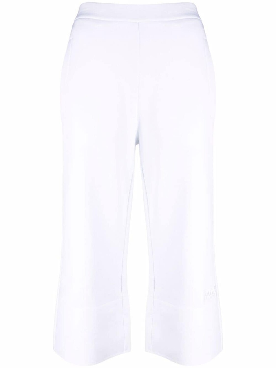 Stella McCartney укороченные расклешенные брюки, белый
Stella McCartney укороченные расклешенные брюки, белый