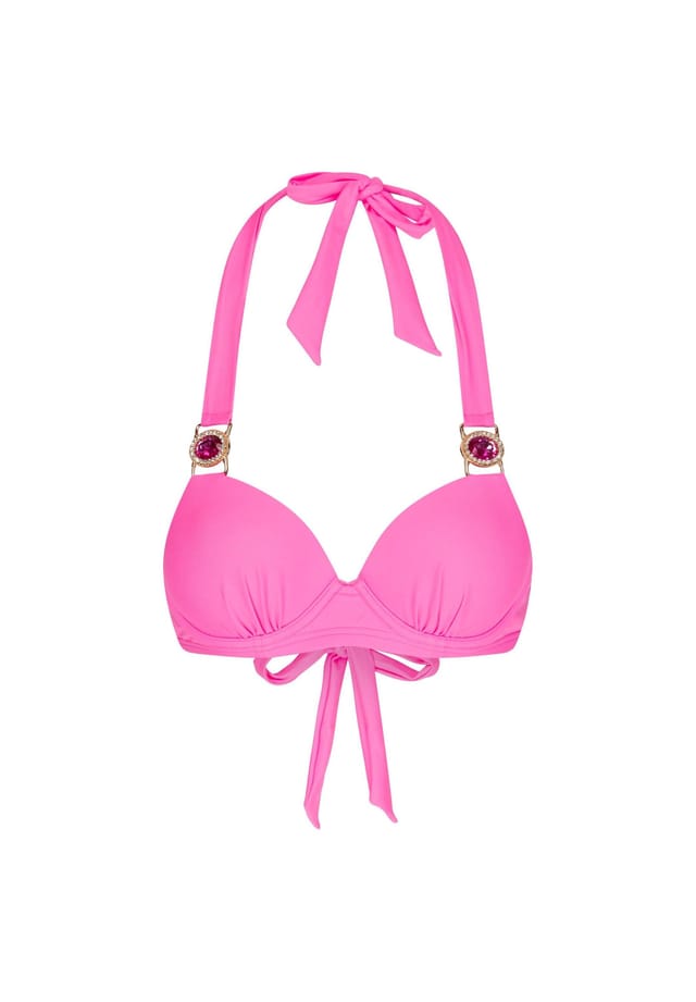 Верх бикини Amour со стильной отделкой камнями и эффектом пуш-ап Moda Minx, розовый
Верх бикини Amour со стильной отделкой камнями и эффектом пуш-ап Moda Minx, розовый