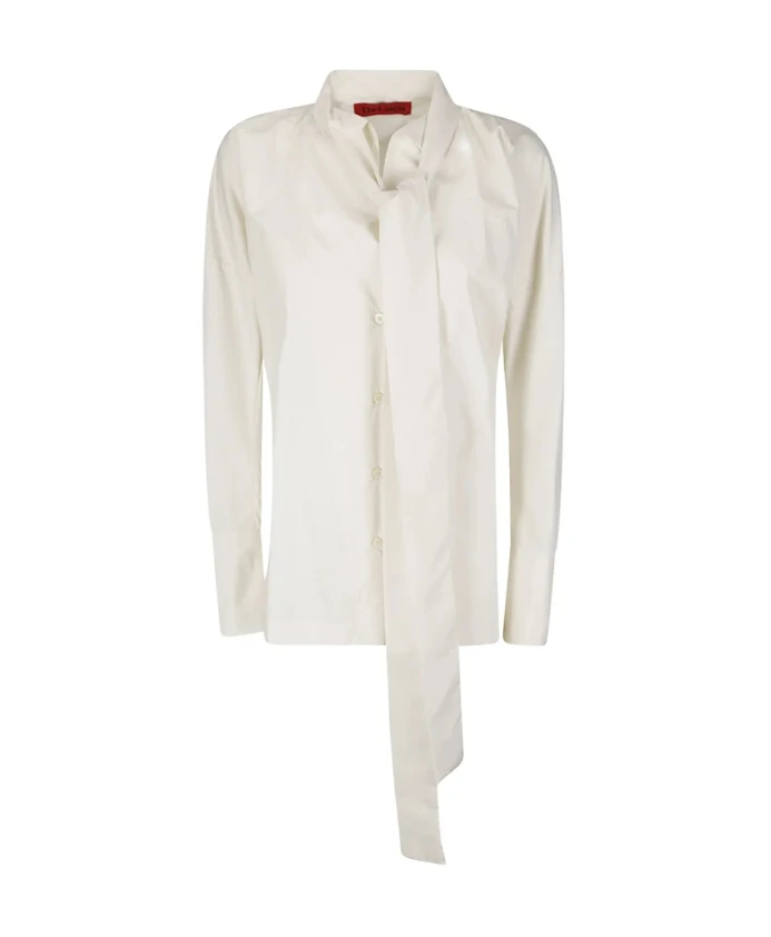 Хлопковая рубашка с завязками на шее Thelatest, желтый
Хлопковая рубашка с завязками на шее Thelatest, желтый