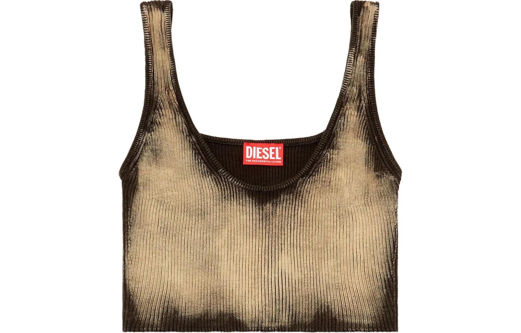 M Deidra Logo Plaque Ribbed Top DIESEL, бежевый
M Deidra Logo Plaque Ribbed Top DIESEL, бежевый