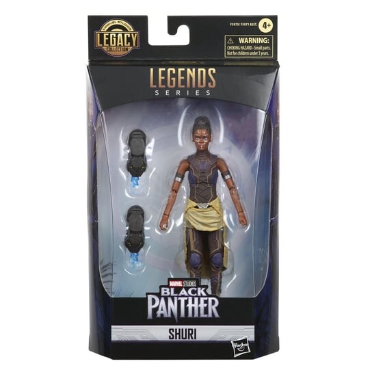 Hasbro, Marvel, Коллекционная фигурка Black Panther Legends, Шури, 15 см, F5975
Hasbro, Marvel, Коллекционная фигурка Black Panther Legends, Шури, 15 см, F5975