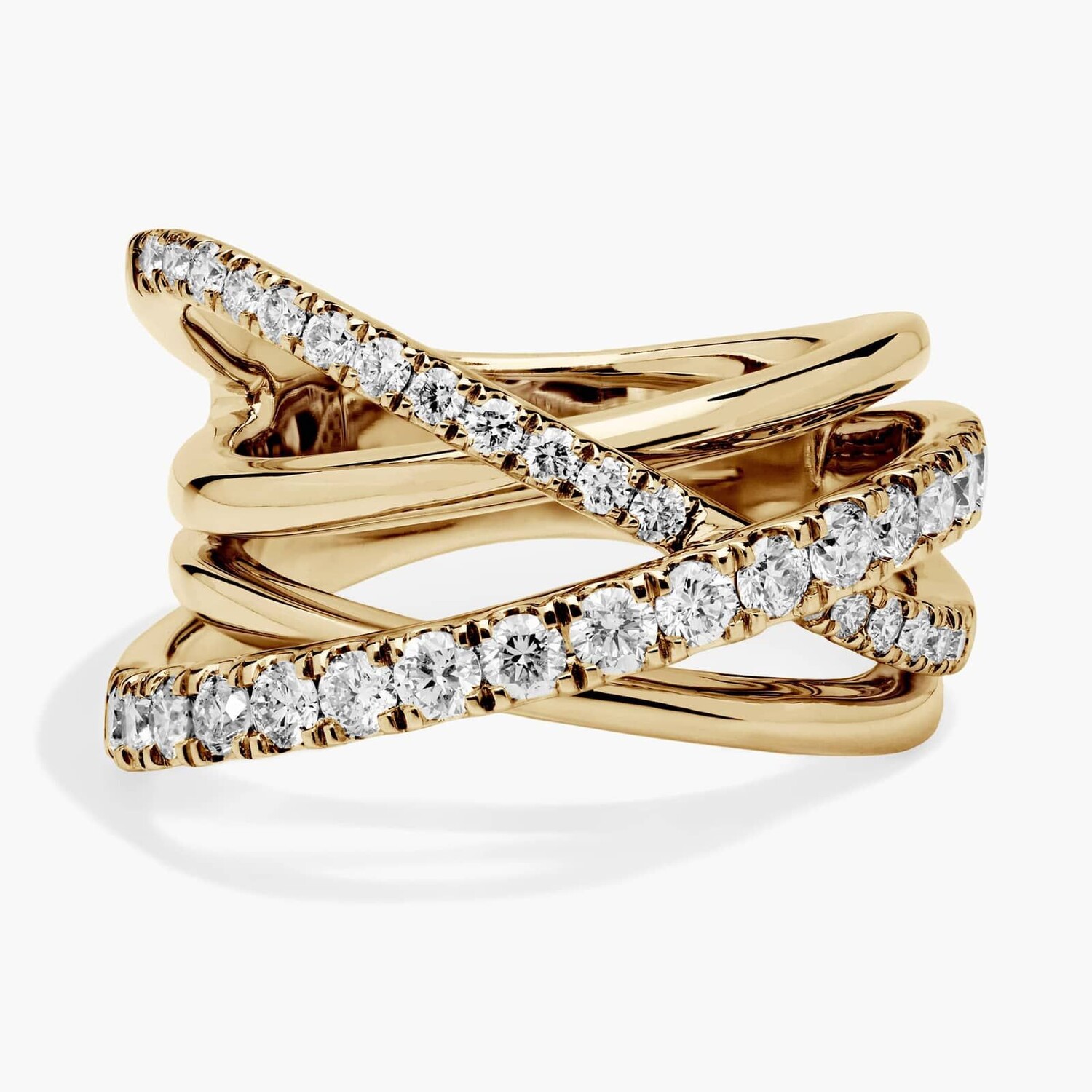 Модное кольцо с бриллиантами «крест-накрест» из 14-каратного желтого золота (1 карат, два карата) Blue Nile
Модное кольцо с бриллиантами «крест-накрест» из 14-каратного желтого золота (1 карат, два карата) Blue Nile