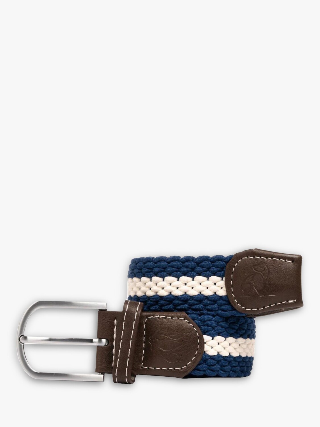 Полосатый ремень из переработанной ткани Swole Panda, темно-синий/белый
Полосатый ремень из переработанной ткани Swole Panda, темно-синий/белый