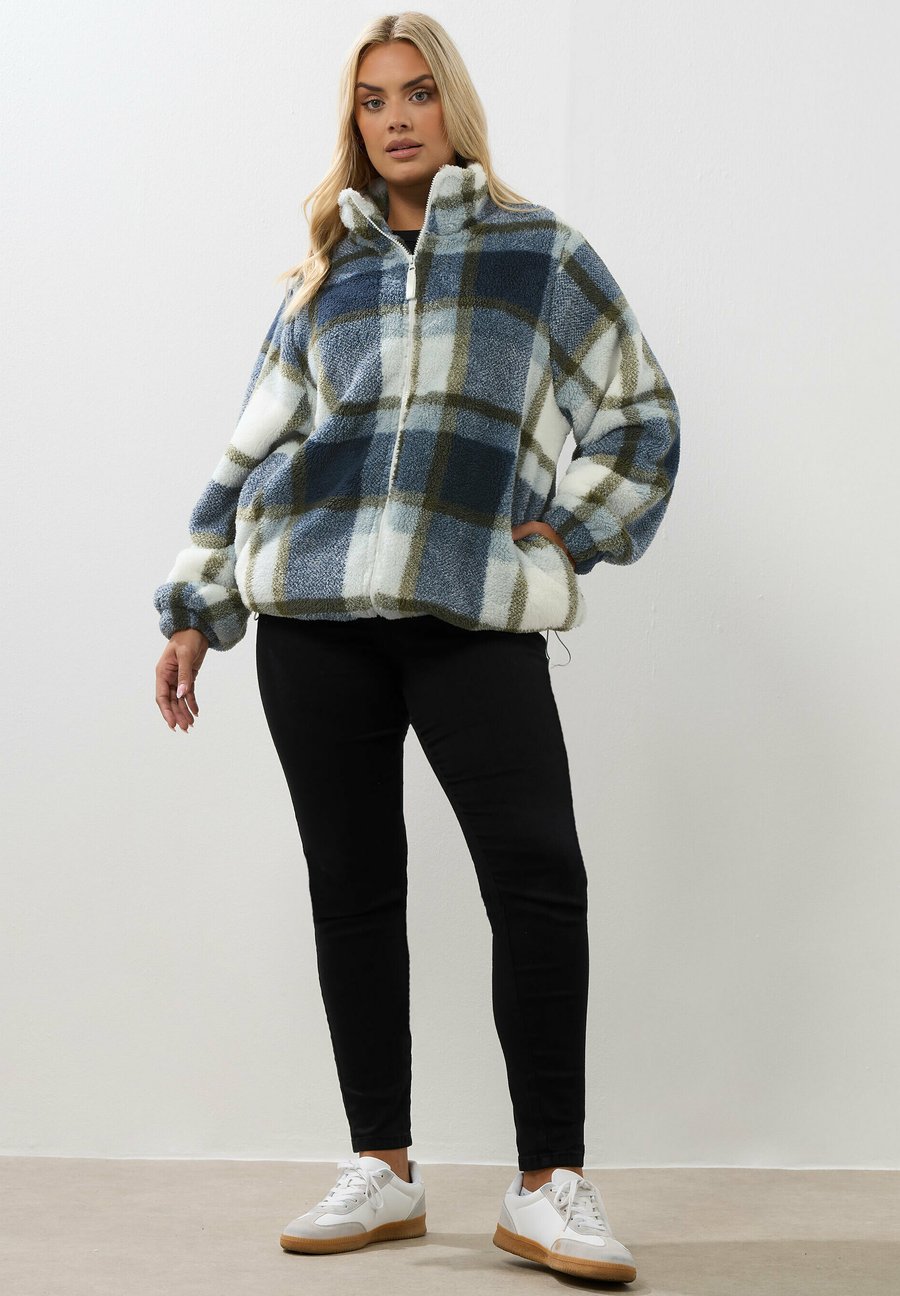 Флисовая куртка Yours Clothing CHECK , Blue
Флисовая куртка Yours Clothing CHECK , Blue