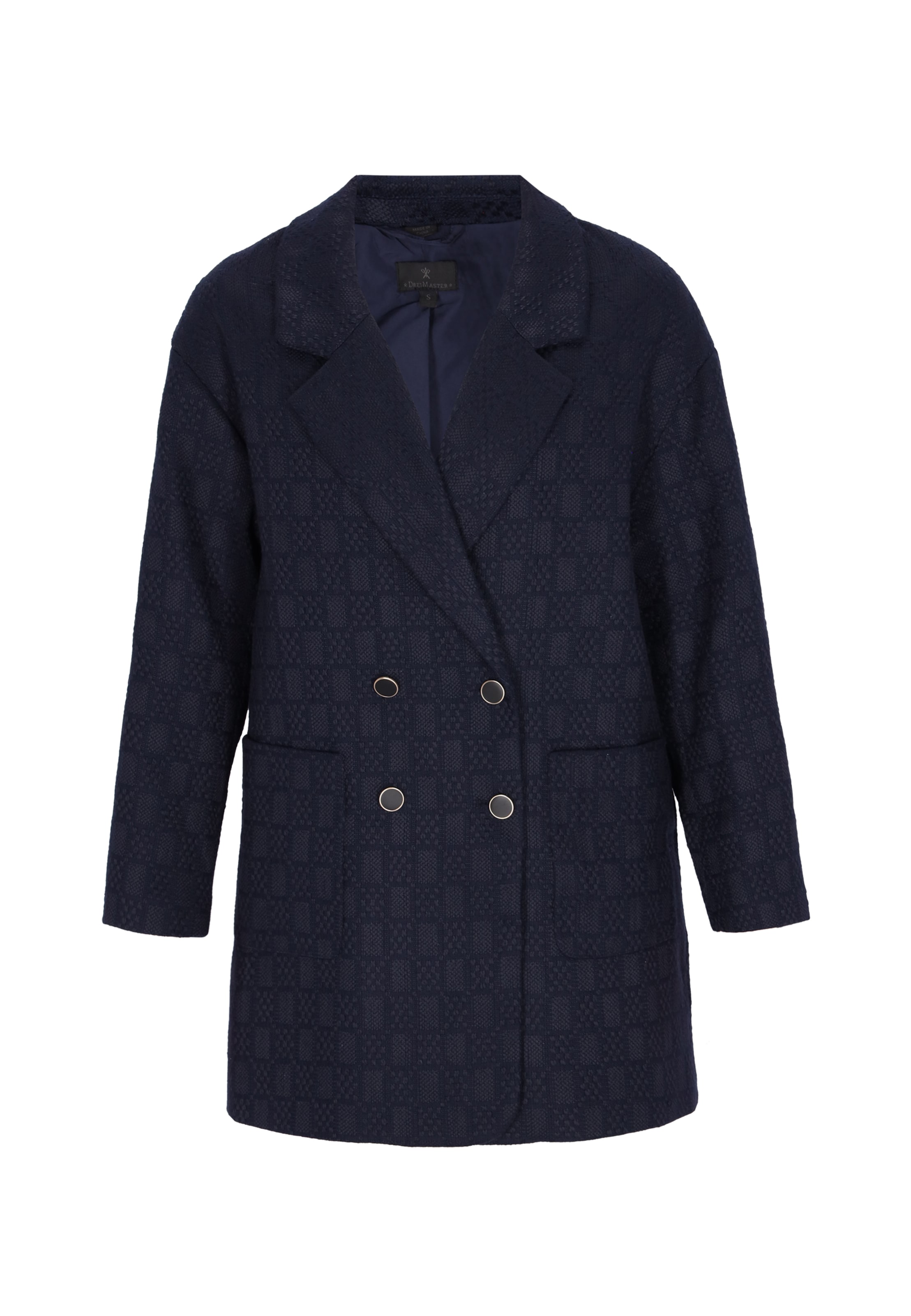 DreiMaster Klassik Демисезонное пальто в цвете Navy
DreiMaster Klassik Демисезонное пальто в цвете Navy