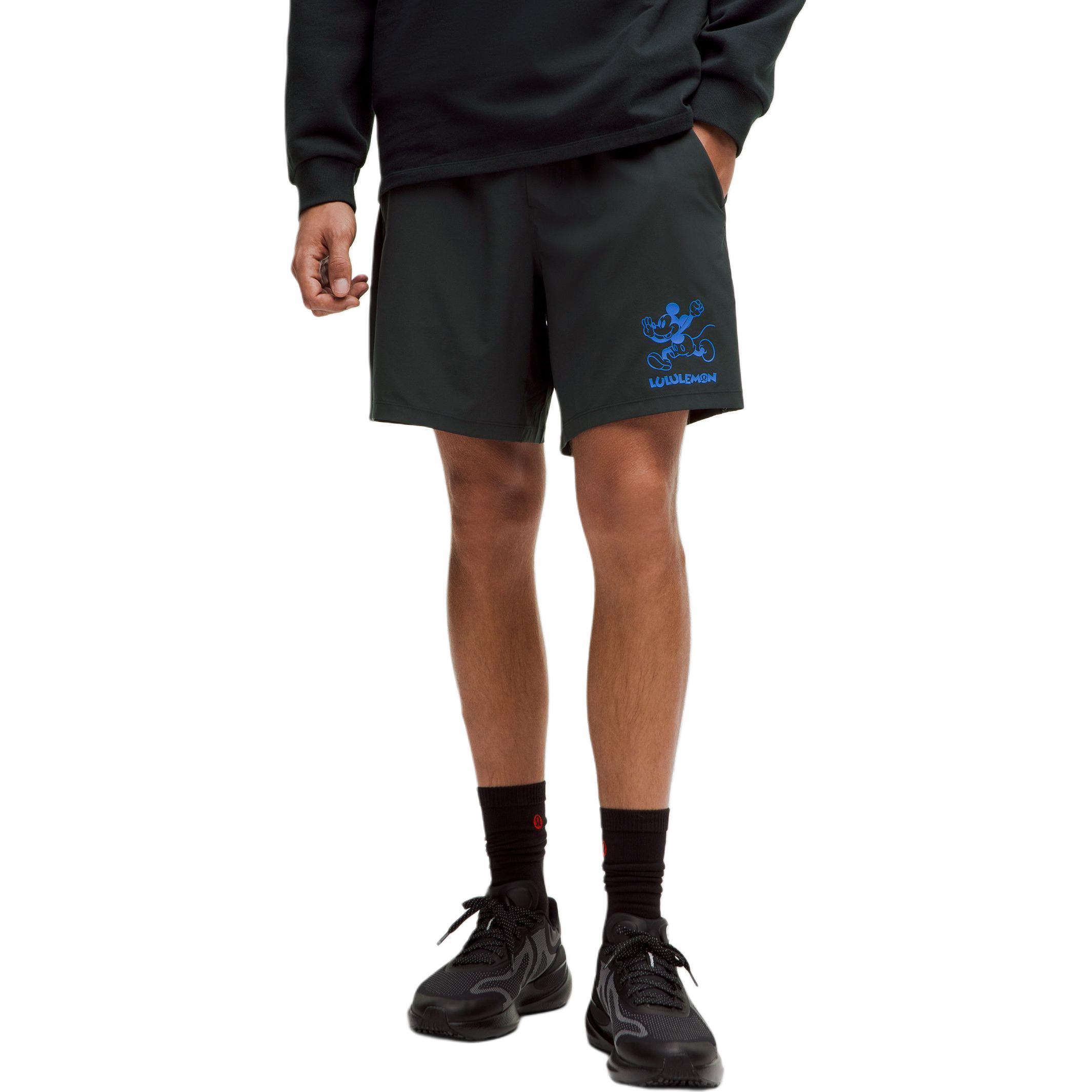Disney Pace Breaker повседневные шорты 7" мужские Lululemon, синий/темно-синий
Disney Pace Breaker повседневные шорты 7" мужские Lululemon, синий/темно-синий
