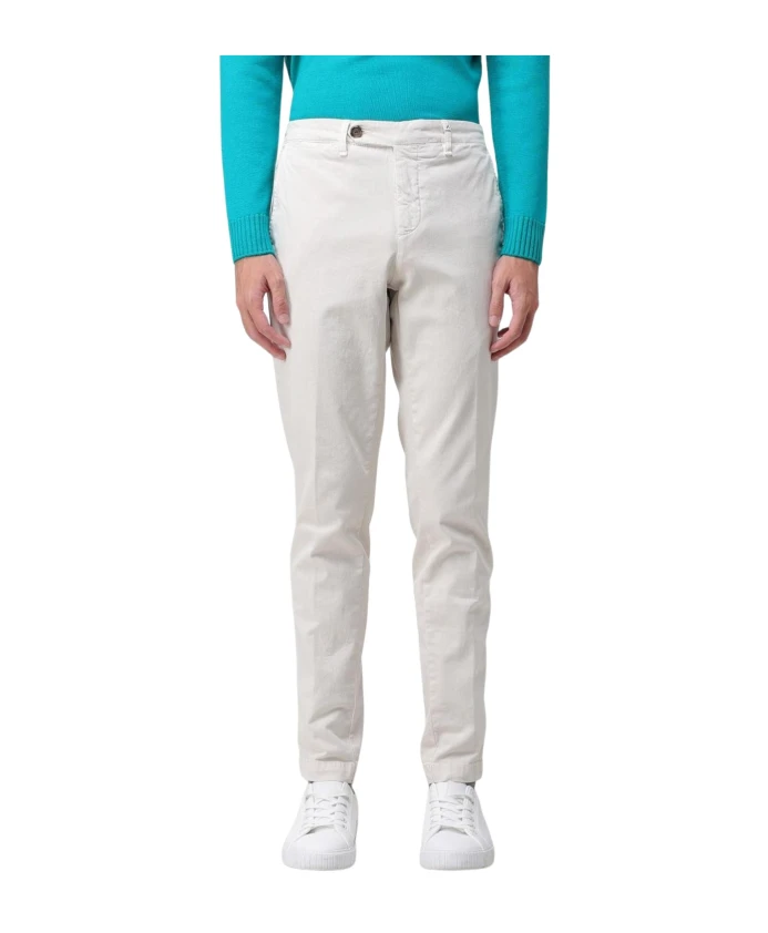 Желто-Кремовые прямые брюки Myths, белый
Желто-Кремовые прямые брюки Myths, белый