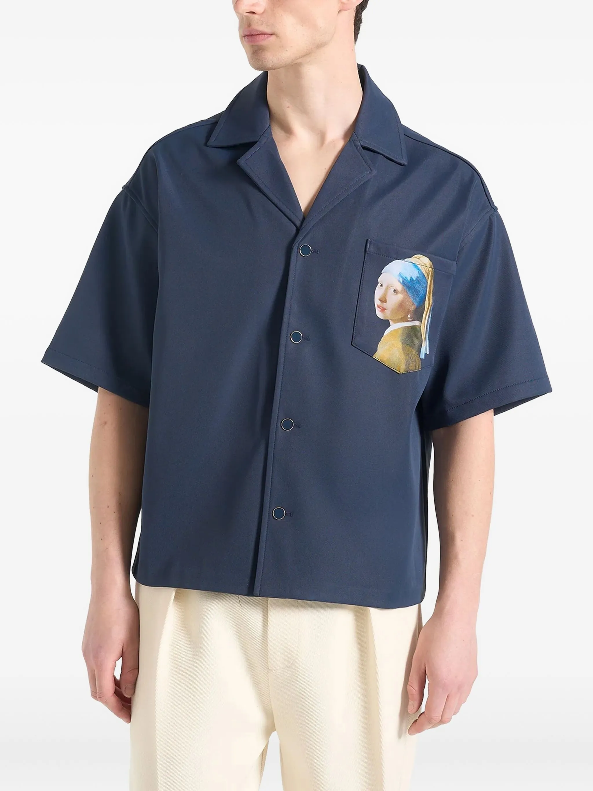 Рубашка Stephane с карманом Manière De Voir, синий
Рубашка Stephane с карманом Manière De Voir, синий