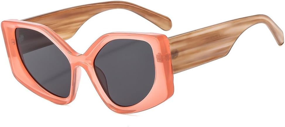 Женские солнцезащитные очки «кошачий глаз» в винтажном стиле с отделкой под дерево, роскошные женские солнцезащитные очки с защитой от УФ-излучения UV400 HVTVTLA, Pink
Женские солнцезащитные очки «кошачий глаз» в винтажном стиле с отделкой под дерево, роскошные женские солнцезащитные очки с защитой от УФ-излучения UV400 HVTVTLA, Pink