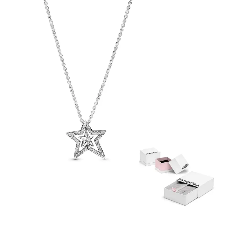 Pandora Ожерелье из стерлингового серебра 925 пробы для женщин
Pandora Ожерелье из стерлингового серебра 925 пробы для женщин