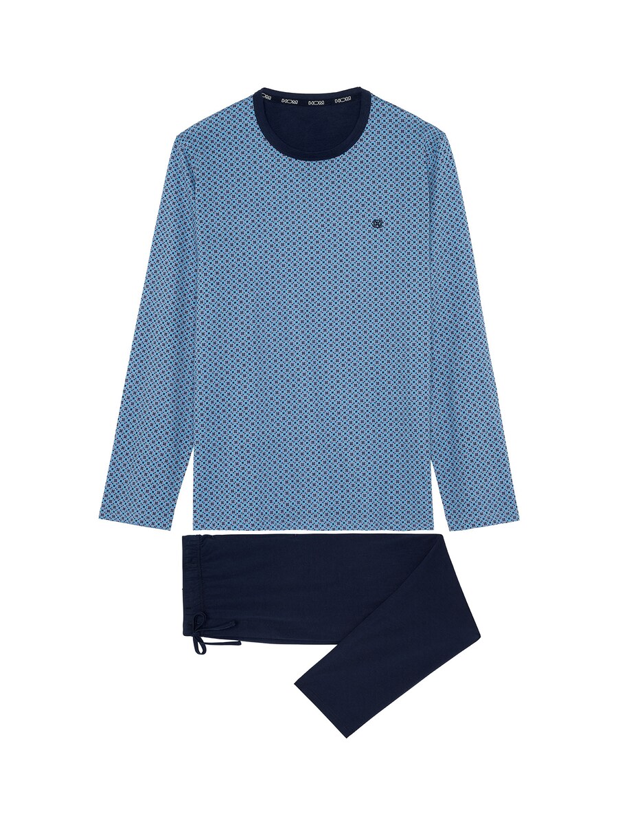 Длинная пижама HOM Long Pajamas Kuta, синий
Длинная пижама HOM Long Pajamas Kuta, синий
