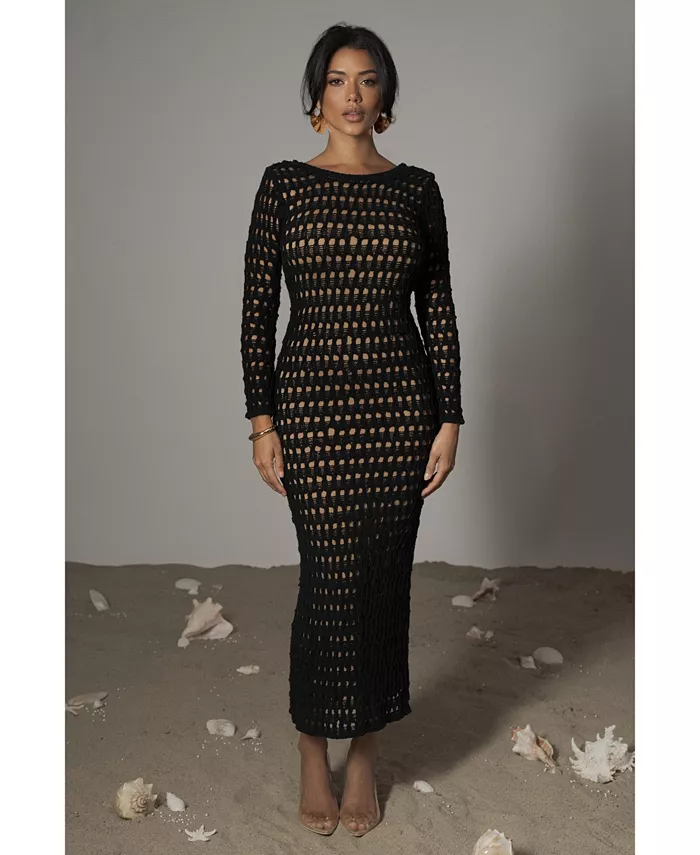 Женское платье Serene Wonders с кружевной отделкой терракотового цвета JLUXLABEL, черный
Женское платье Serene Wonders с кружевной отделкой терракотового цвета JLUXLABEL, черный