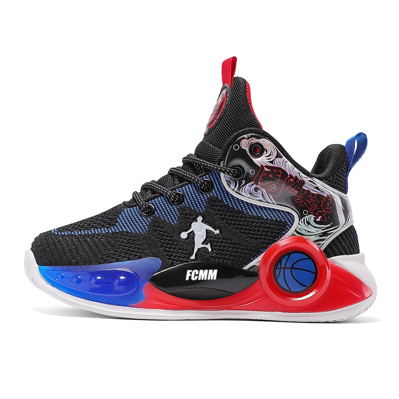 Баскетбольные кроссовки с противоскользящей подошвой, износостойкие, детские FCMM, черный/синий
Баскетбольные кроссовки с противоскользящей подошвой, износостойкие, детские FCMM, черный/синий