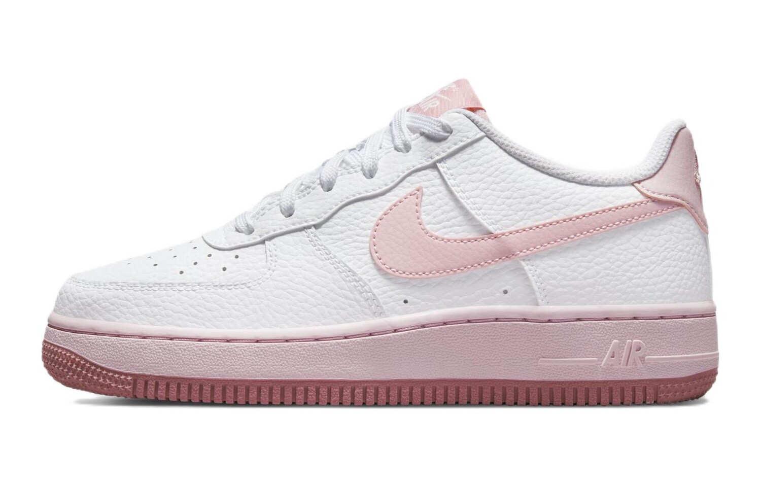 Nike Air Force 1 Low White Pink (GS) (2022)
Nike Air Force 1 Low White Pink (GS) (2022)