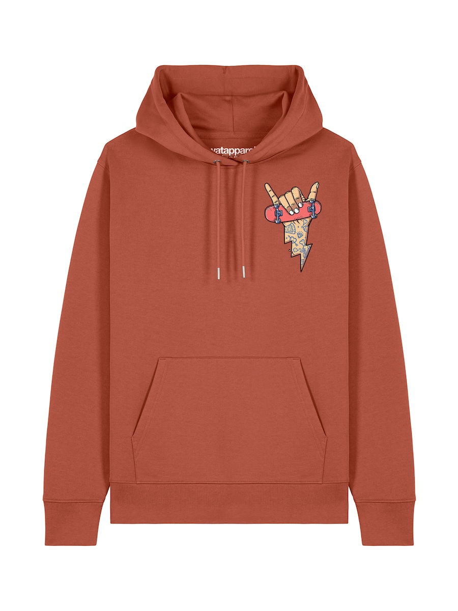Толстовка Watapparel Skateboard, каштаново-коричневый
Толстовка Watapparel Skateboard, каштаново-коричневый