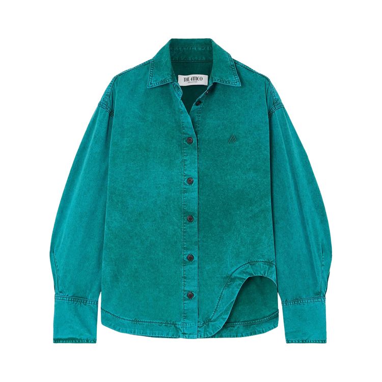 Рубашка The Attico Eliza Shirt 'Green', зеленый
Рубашка The Attico Eliza Shirt 'Green', зеленый