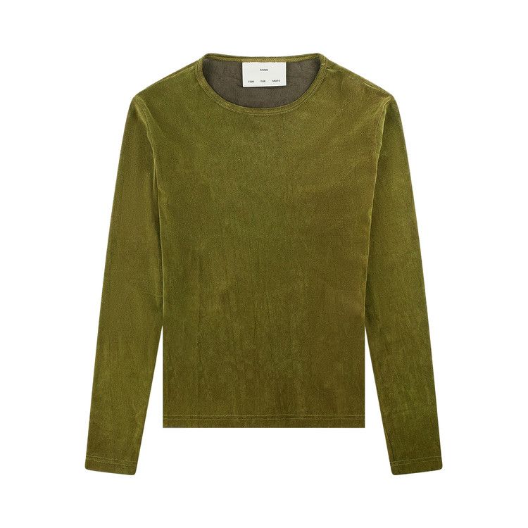 Лонгслив Song for the Mute Fitted Long-Sleeve, Green 
Лонгслив Song for the Mute Fitted Long-Sleeve, Green