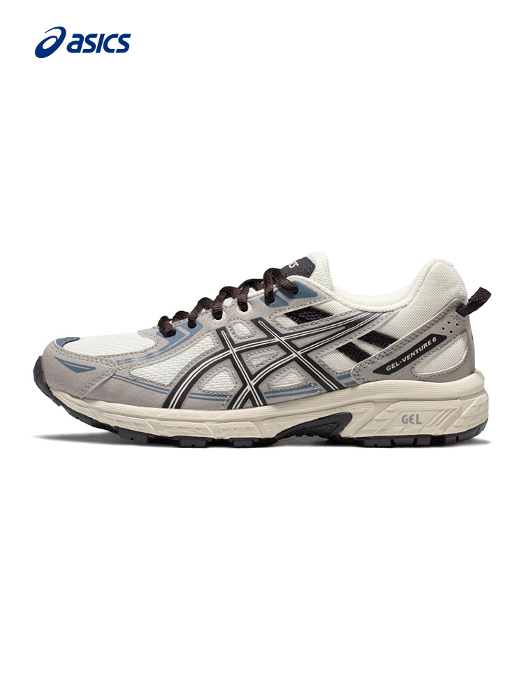Кроссовки унисекс Asics Gel-Venture 6 для бега, белый / серый
Кроссовки унисекс Asics Gel-Venture 6 для бега, белый / серый
