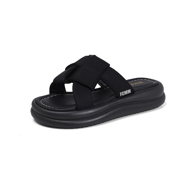 Дышащие детские шлепанцы для улицы для подростков FCMM, черный
Дышащие детские шлепанцы для улицы для подростков FCMM, черный