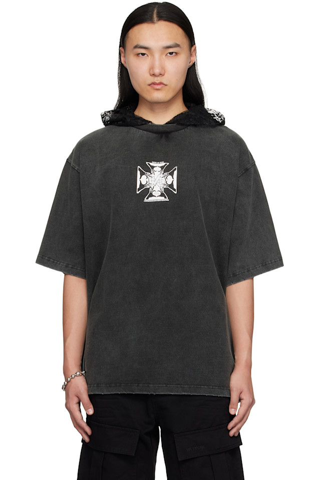 Футболка с многослойным сердцем We11Done, черный
Футболка с многослойным сердцем We11Done, черный