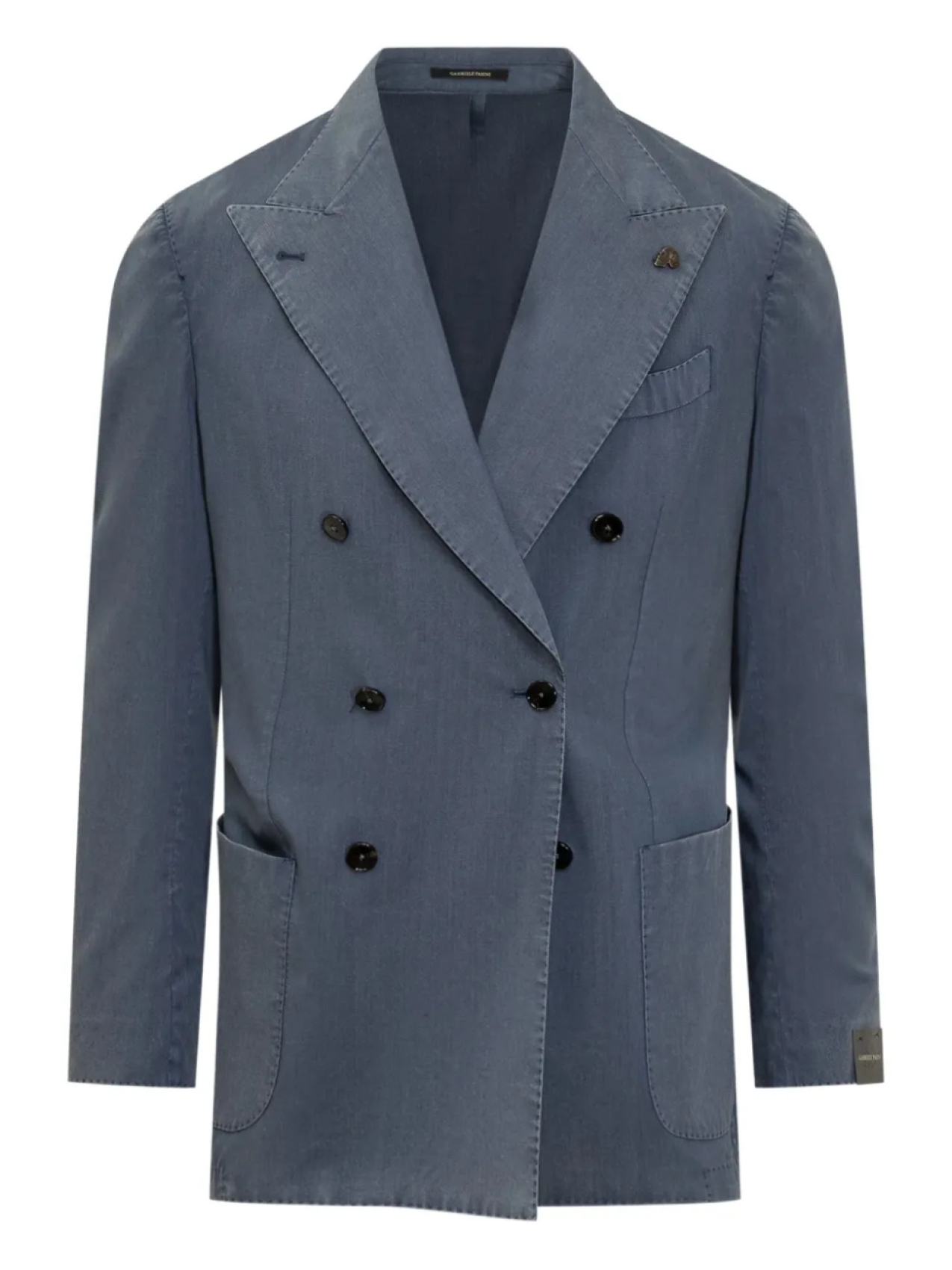Двубортный пиджак Gabriele Pasini, синий 
Двубортный пиджак Gabriele Pasini, синий
