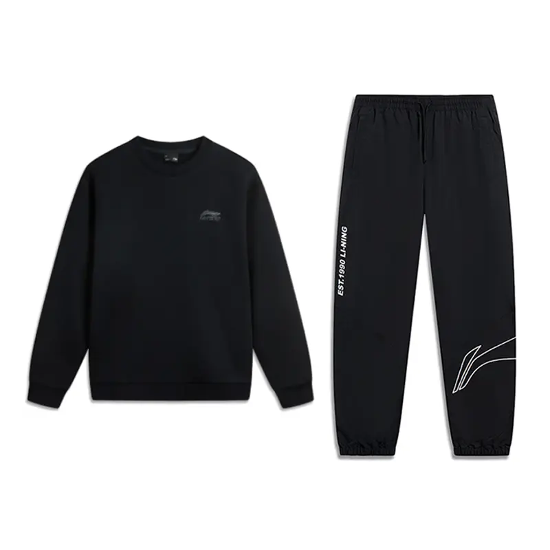 LINING Повседневная спортивная одежда Unisex Black+Black
LINING Повседневная спортивная одежда Unisex Black+Black