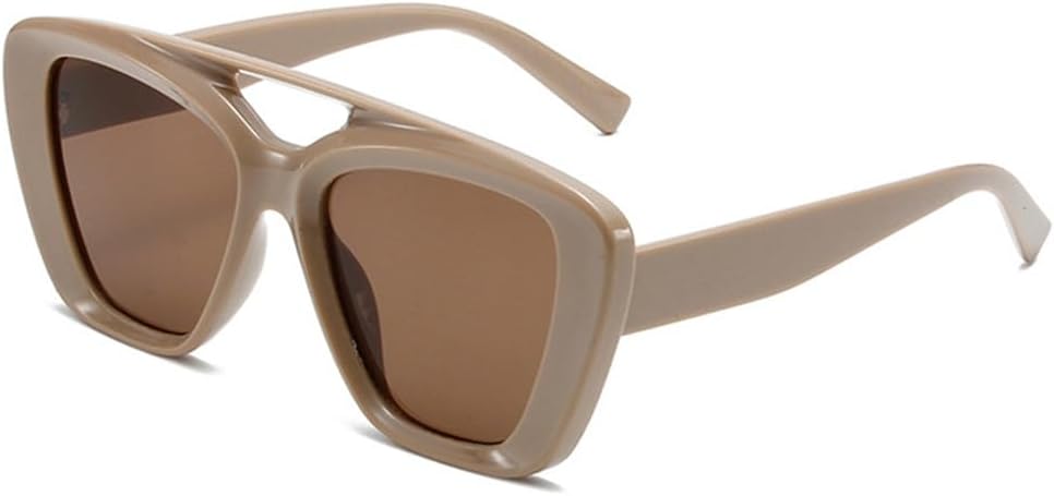 Солнцезащитные очки UV400 с двойной перемычкой, «кошачий глаз», градиентный дизайн, конфетные цвета, подходят для женщин и мужчин, для бега и занятий спортом на открытом воздухе UYPTK, Khaki Tea
Солнцезащитные очки UV400 с двойной перемычкой, «кошачий глаз», градиентный дизайн, конфетные цвета, подходят для женщин и мужчин, для бега и занятий спортом на открытом воздухе UYPTK, Khaki Tea