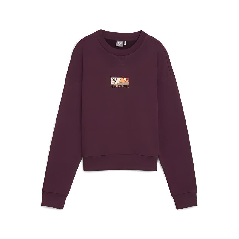 Свитшот женский фиолетовый Puma
Свитшот женский фиолетовый Puma